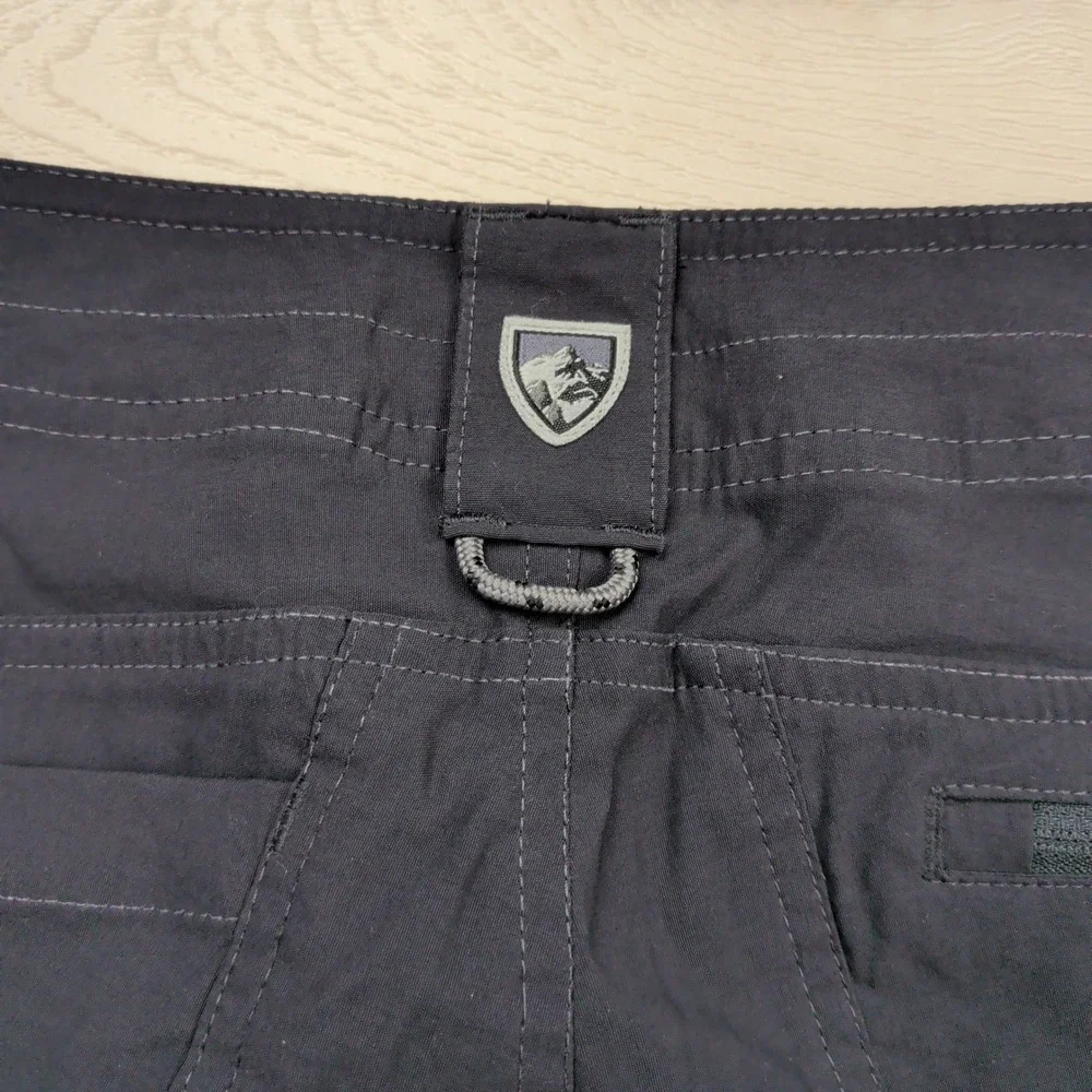 Kuhl Renegade Rock Pants Mens 32x30 Black Hiking Outdoor Technical Trousers 5603